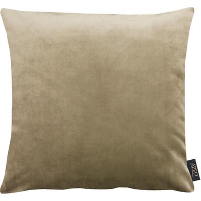 Dekokissen APELT "Arte" Gr. 1, grau (taupe, unifarben), B:45cm L:45cm, Polyester, Dekokissen_Sitzkissen_Kissenhüllen, Kissenhülle mit Füllung, 1 Stück Image