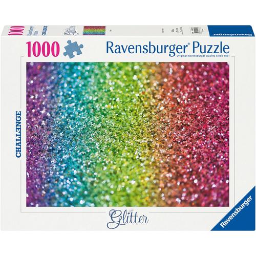 Puzzle RAVENSBURGER ""Challenge, Glitter"" Puzzles bunt Kinder Made in Germany; FSC - schützt Wald weltweit