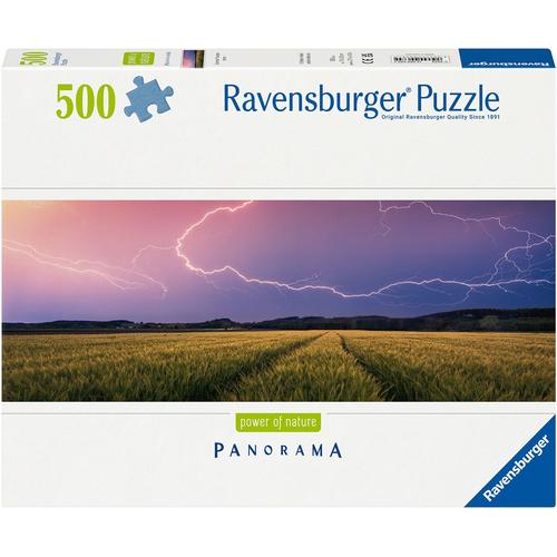 Puzzle RAVENSBURGER ""power of nature - Panorama, Sommergewitter"" Puzzles bunt Kinder Made in Germany; FSC - schützt Wald weltweit