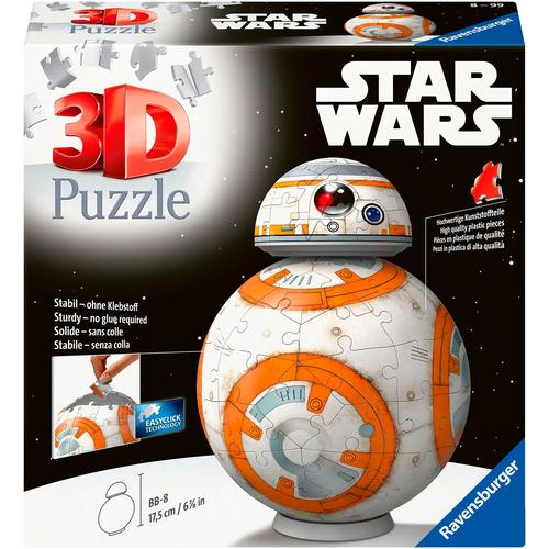 3D-Puzzle RAVENSBURGER ""Star Wars BB-8"" Puzzles bunt Kinder Made in Europe; FSC - schützt Wald weltweit