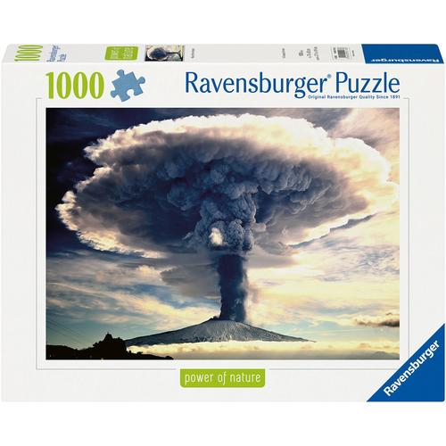 Puzzle RAVENSBURGER ""power of nature, Vulkan Ätna"" Puzzles bunt Kinder Made in Germany; FSC - schützt Wald weltweit