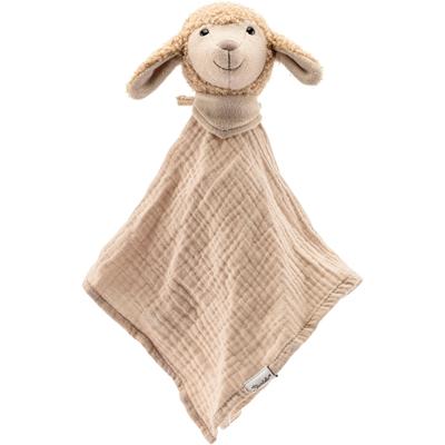 Schmusetuch STERNTALER "Schaf Flocke, L", Baby, beige, Polyester, Musselin, Schnuffeltücher