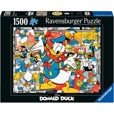 Puzzle RAVENSBURGER "Donald Duck", bunt, Puzzles, KinderB:80cm H:60cm, Made in Germany, B:80cm H:60cm Image