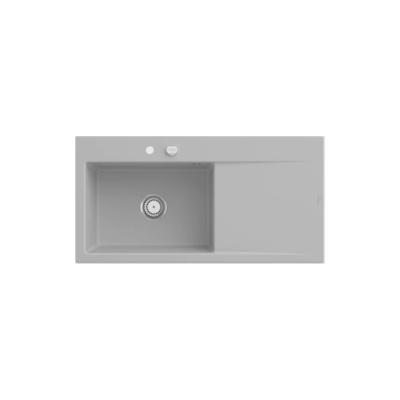 Villeroy & Boch Villeroy&Boch Rechteckiges Spülbecken, Küchenspüle Subway Style 60 Steam CeramicPlus 1000x510mm, Unterschrankbreite 60 cm Image