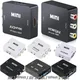 Per convertitore da HDMI a RCA VGA a AV CVBS AV2HD 1080P Uscita L/R Adattatore audio video Box PAL/NTSC per PS4 Xbox Laptop TV Monitor
