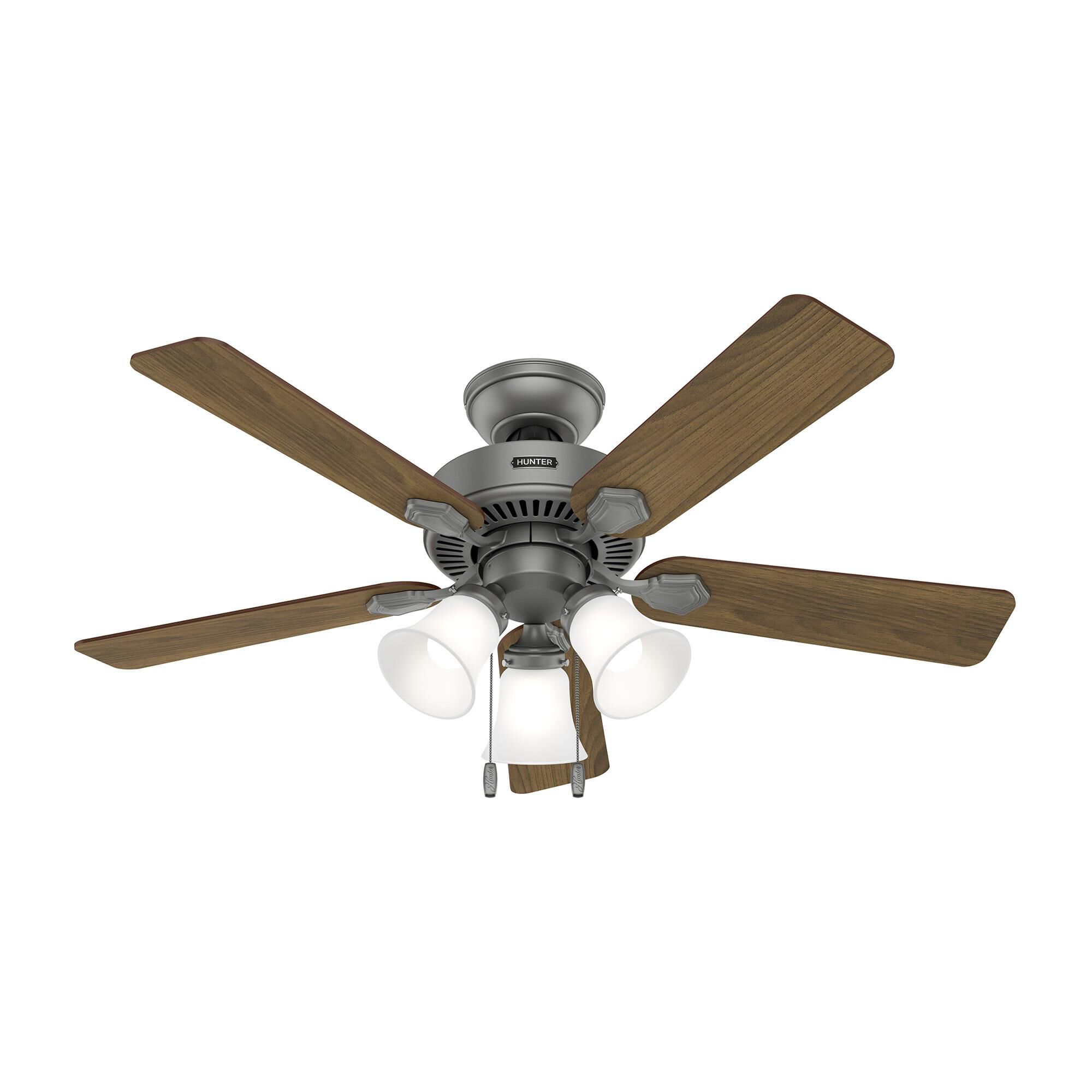 Hunter Fan Swanson 44 Inch Ceiling Fan with Light Kit - 52779