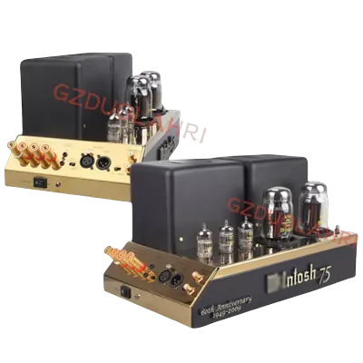 1:1 Clone Mcintosh MC75 KT88 Röhren-Leistungsverstärker XLR/RCA-Eingang 75WX2 220V/110V Image