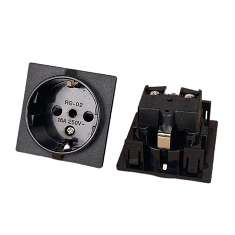 RG-02 Europäische Deutschland wasserdichte Schuko-Steckdose mit Schnappsteckdose für USV Image
