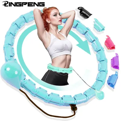 Fitness Hoop Weights to Exercise At Home Sports Entertainment Sport Equipment for Slimming Gym Ring