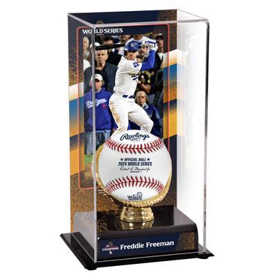 Sublimierte Vitrine mit Bild von Freddie Freeman, Los Angeles Dodgers 2024 World Series Champions Image