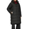 Steppmantel S.OLIVER, Damen, Gr. 44, schwarz, Web, Obermaterial: 100% Polyester. Futter: 100% Polyester, unifarben, casual, lang, Langarm, Mäntel, im Relaxed Fit