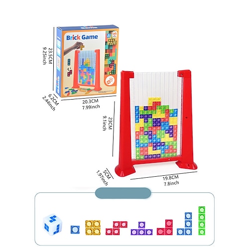 Kinderpuzzle DIY dreidimensionale Bausteine Desktop kleines Spiel Eltern-Kind interaktives Puzzle Spielzeug Weihnachten Halloween Geschenk