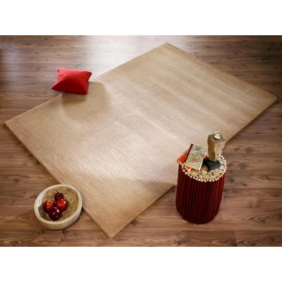 Wollteppich OCI DIE TEPPICHMARKE "Vinciano Tami" Gr. 2, beige, B:90cm H:8mm L:160cm, Wolle, Teppiche, reine Wolle, handgeknüpft, Wohnzimmer Image