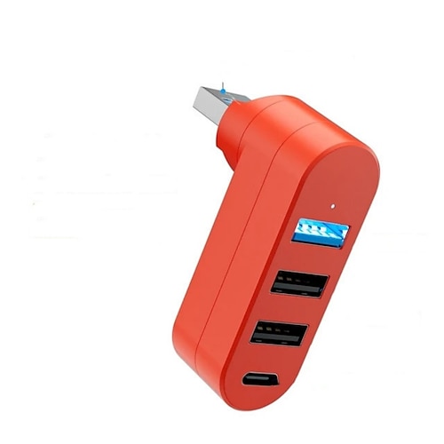 hub usb 3.0 4 porte usb splitter extender adattatore multiporta con 3 porte usb e 1 porta usb c alimentazione/dati per laptop