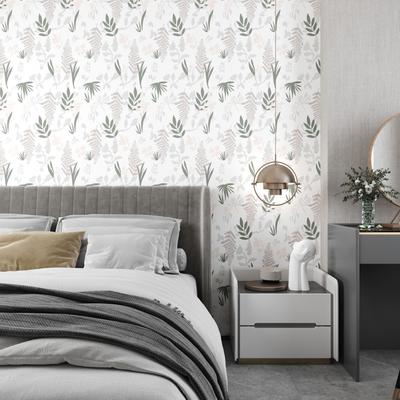 Floral Peel and Stick Wallpaper, 3 Different Size Wallpaper Roll