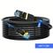 TEMU Cat 8 Ethernet , 6ft/8ft/10ft/25ft/30ft/40ft/50ft Duty 26awg Lan Network 40gbps, 2000mhz Gold Rj45 , & Internet Compatible For Router Modem Ps5/4/3