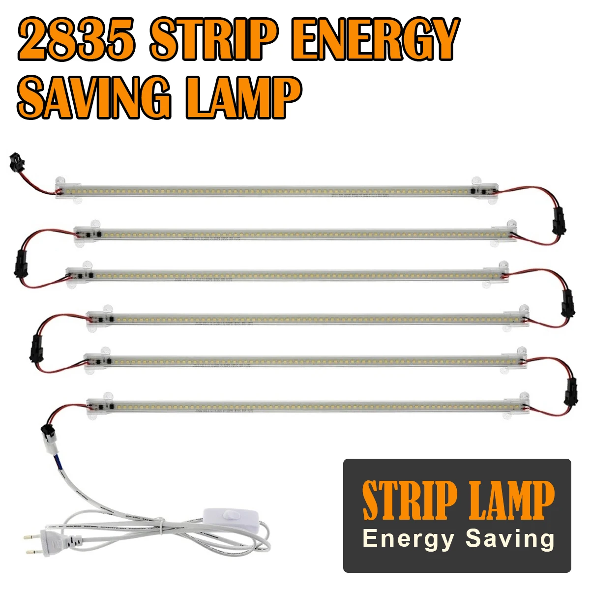 1 x – 12 x LED-Röhrenleuchte, 30/40/50 cm, hohe Helligkeit, Nachtbar, 2835 Streifen, Energiesparlampe für Zuhause, Küche, Schrank, Wanddekoration