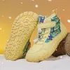 Jungen Mädchen Schneestiefel Wasserdichte Winterschuhe Kinder Barfußschuhe Winter Weite Zehen Minimalistische Turnschuhe (Kleine Kinder/Große Kinder)