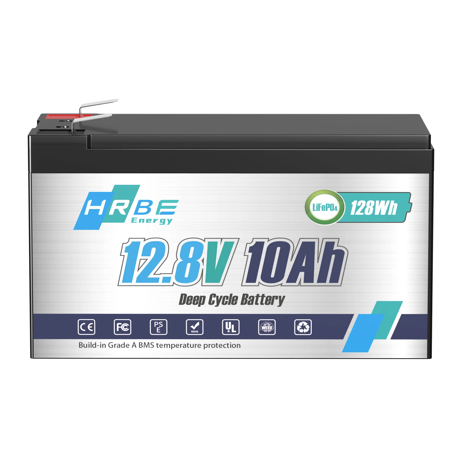 12v 6ah 10ah lifepo4 Batterie 4000 Zyklen mit bms Lithium-Eisenphosphat-Batterie für Solar, Marine, Fisch finder, Reit spielzeug Image