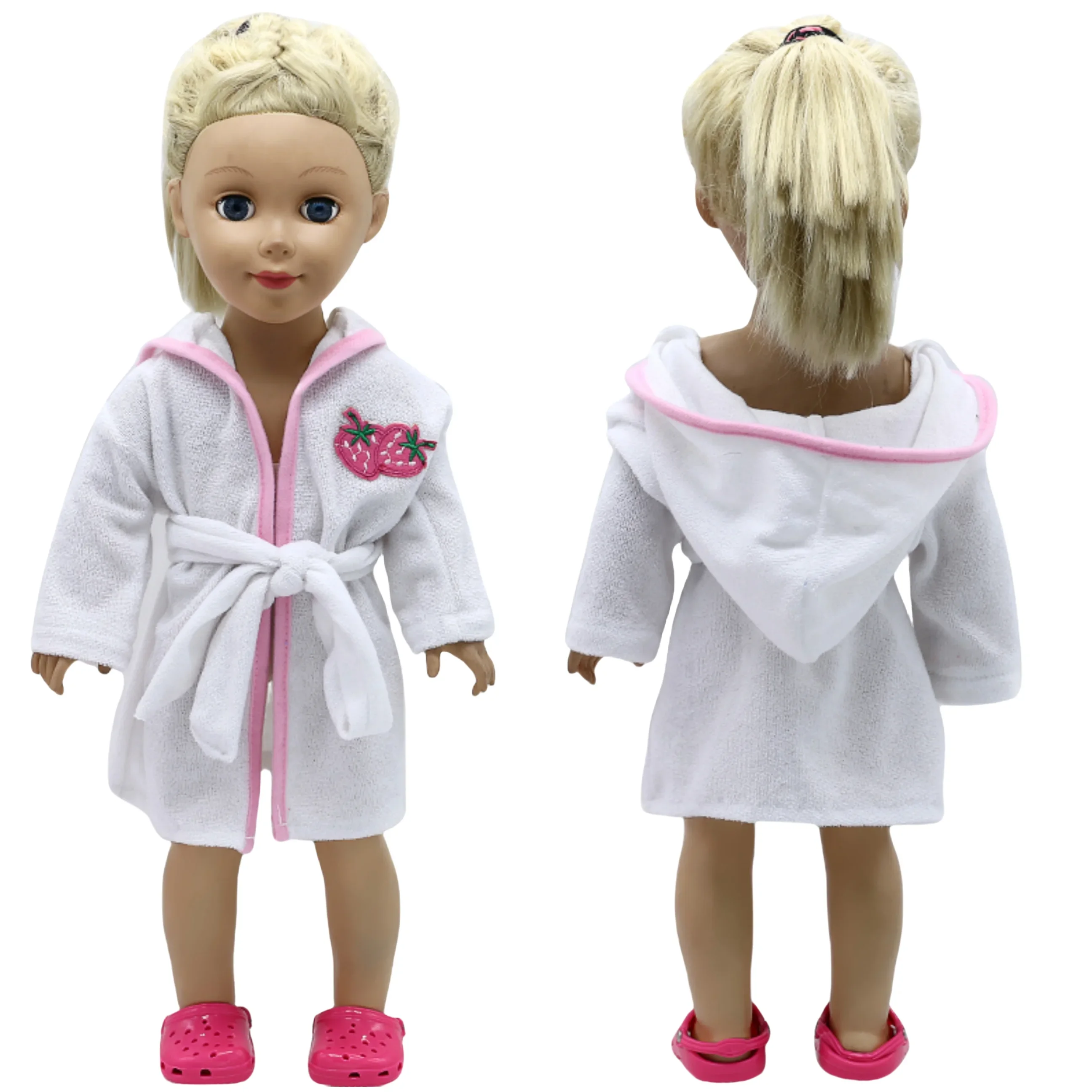 Puppenkleidung passend für 18-Zoll-amerikanische Puppen. (Puppen und Schuhe nicht im Lieferumfang enthalten.) Kostüme und Anziehkleidung. Image