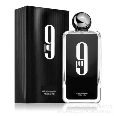 100ml/ 3.4oz 9PM Original Men's Perfume Afnan Light Fragrance Long Lasting Fragrance Women's Perfume