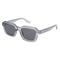 Le Specs IMPOSSIBLE Unisex-Sonnenbrille Vollrand Eckig Kunststoff-Gestell, grau