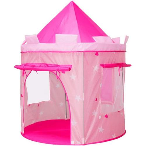 Kinderspielzelte Pink Castle Kinderzelt, Kinder-Tipi, Spielzelthaus, Babyzelthaus,