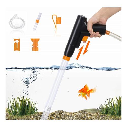 Aquarium-Wasserwechsler, Aquarium-Schlammsauger, 3-in-1-Aquarium-Bodenreiniger,