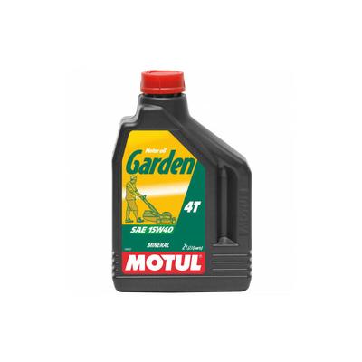 Motul Motoröl Gartengeräte 15W40, 2 Liter für Viertakt-Motoren