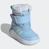 Winterstiefel ADIDAS SPORTSWEAR "WINTERPLAY KIDS STIEFEL", Damen, Gr. 26, blau (glow blau, blau spark metallic, clear mint), Synthetik, Textil, sportlich, Schuhe, Snowboots, Winterboots, Winterschuhe, für Kinder