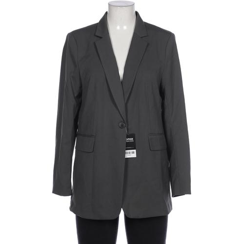 H&M Damen Blazer, Gr. 38, grün, Elasthan, Synthetik, Viskose