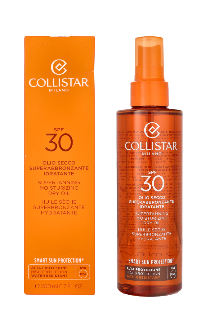 Collistar Supertanning Feuchtigkeitsspendendes Trockenöl SPF30 200 ml Image