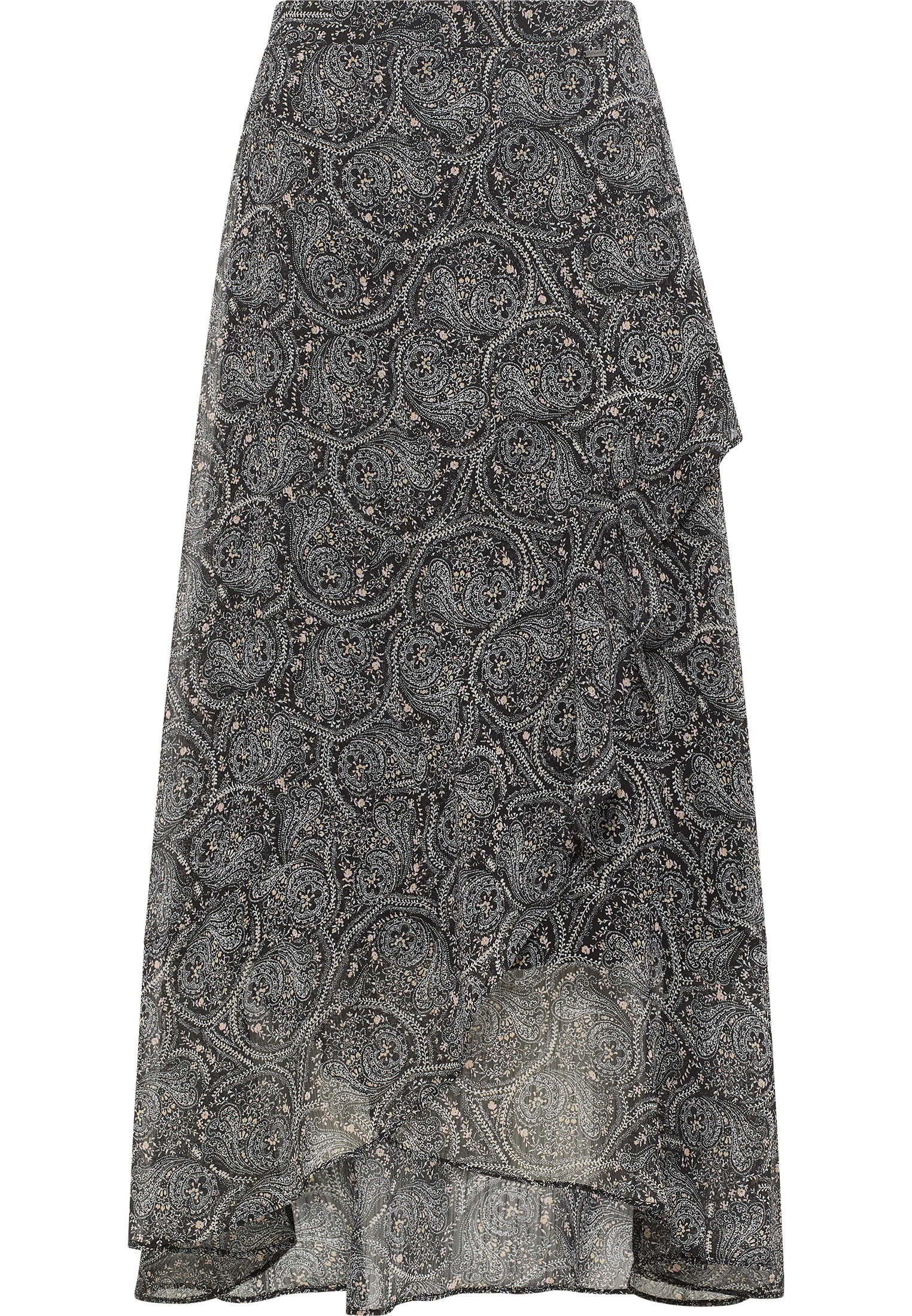 Dreimaster Rock Damen Schwarz Mehrfarbig Image