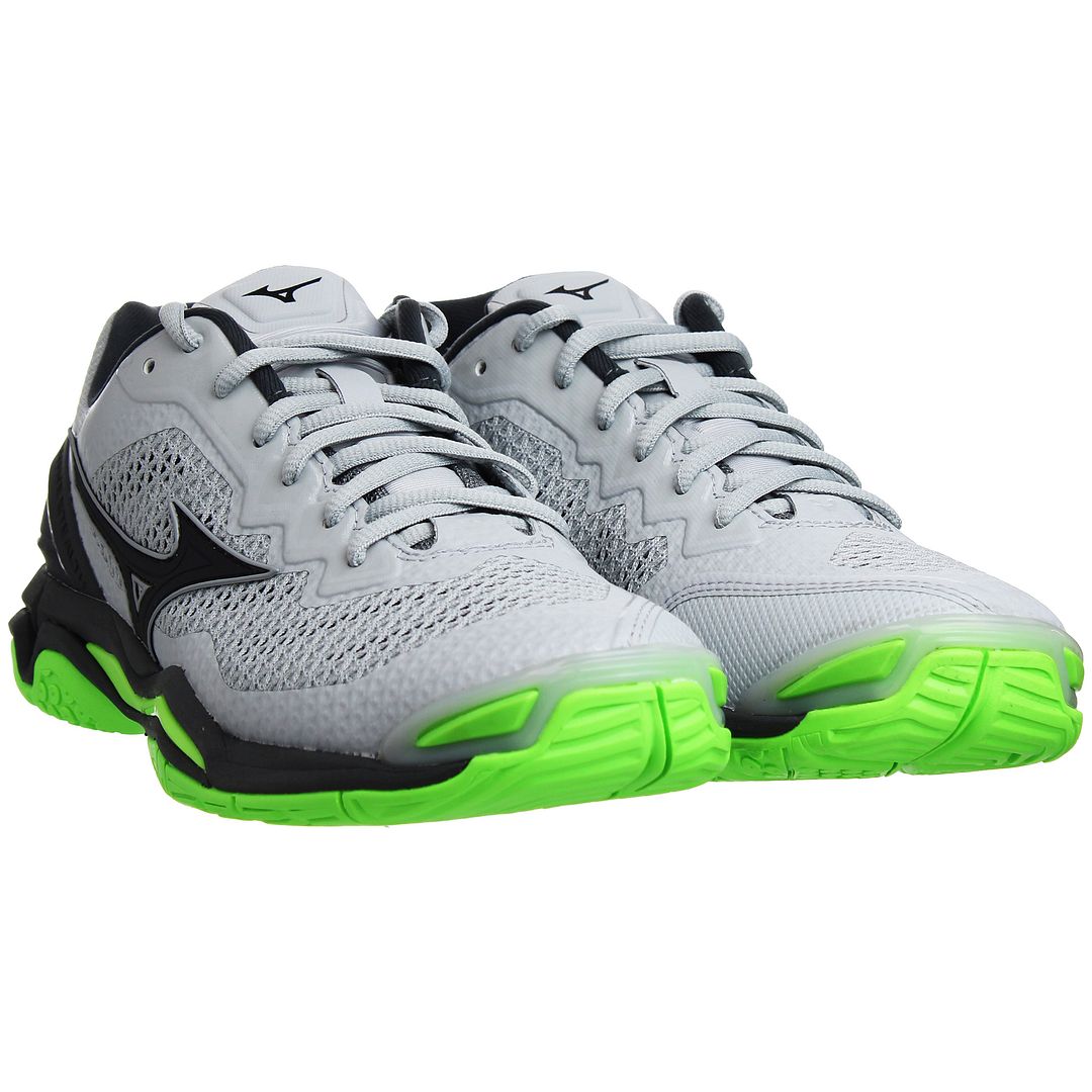 Mizuno Wave Herren Stealth Grau Handballschuhe