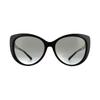 Michael Kors Cat Eye Womens Black Gris Gradient Lunettes de soleil