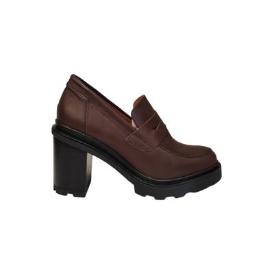 Damen-Monkstrap-Schuh Belang Farbe Braun