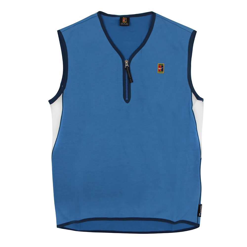 Vintage Nike Herren 1/4 Zip Weste L