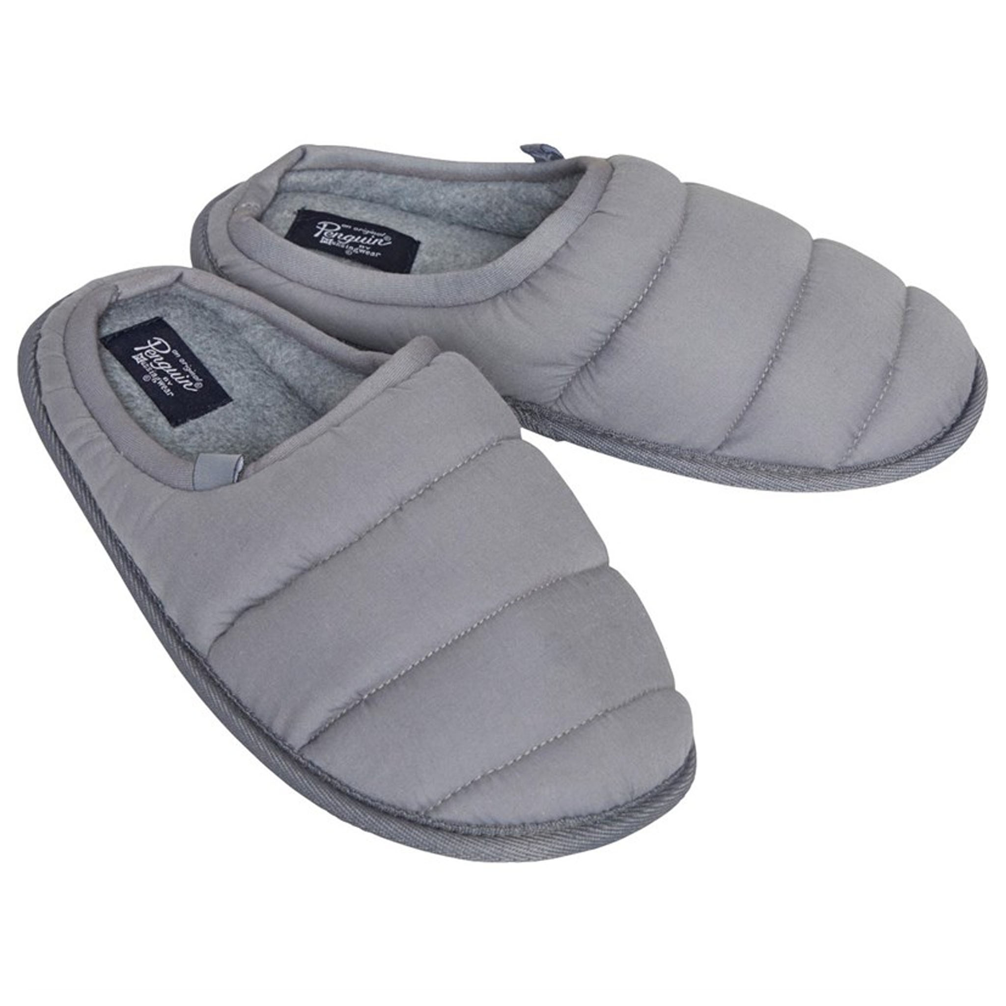 Penguin Dream Mule Grau Herren Hausschuhe