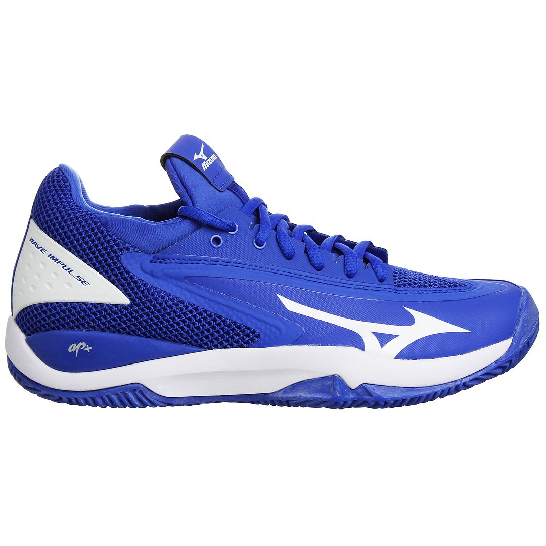 Mizuno Wave Impulse CC Herren Blau Tennisschuhe