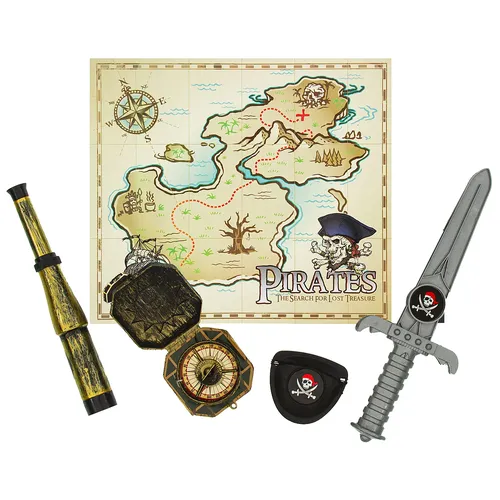 Kit d’accessoires ""pirate"" pour enfants, 5 pièces