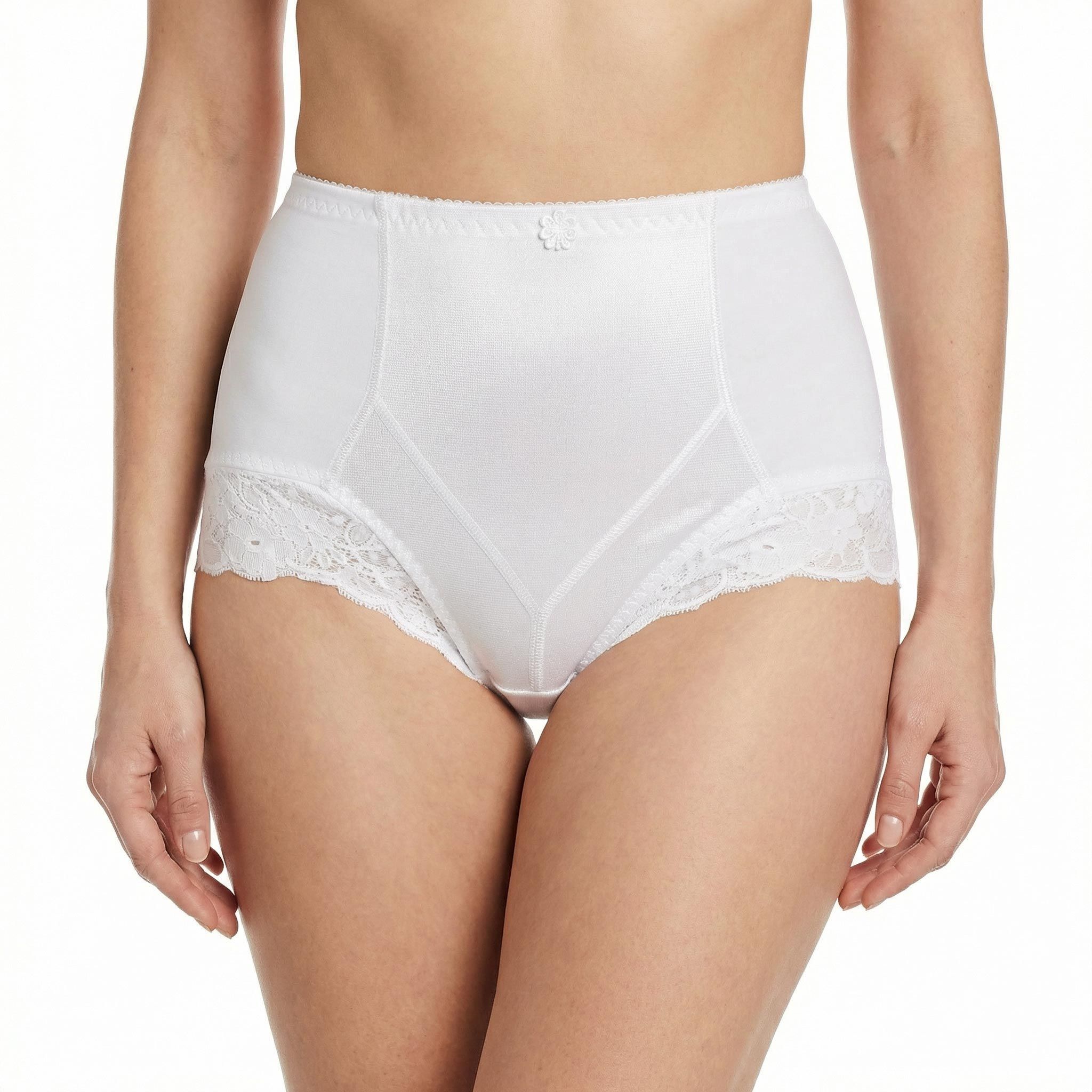 MYSANITY® Guaina Post Parto con inserti in pizzo Bianco 1 St