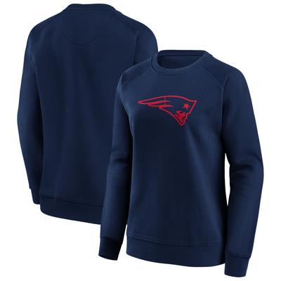 Sweatshirt mit Rundhalsausschnitt und Rundhalsausschnitt der New England Patriots – Damen Image