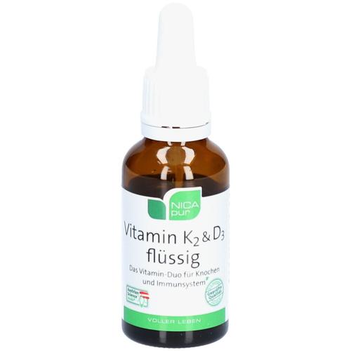 Nicapur Vitamin K2 & D3 flüssig 22,5 ml Tropfen