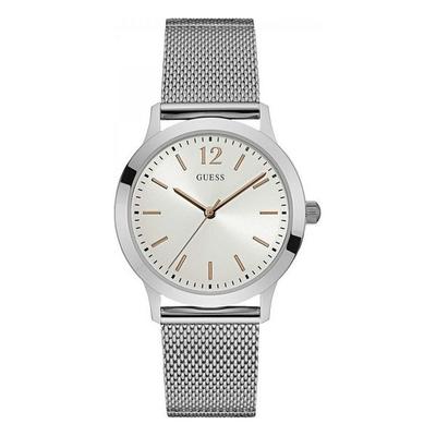 Guess Herrenuhr Quartz Silber