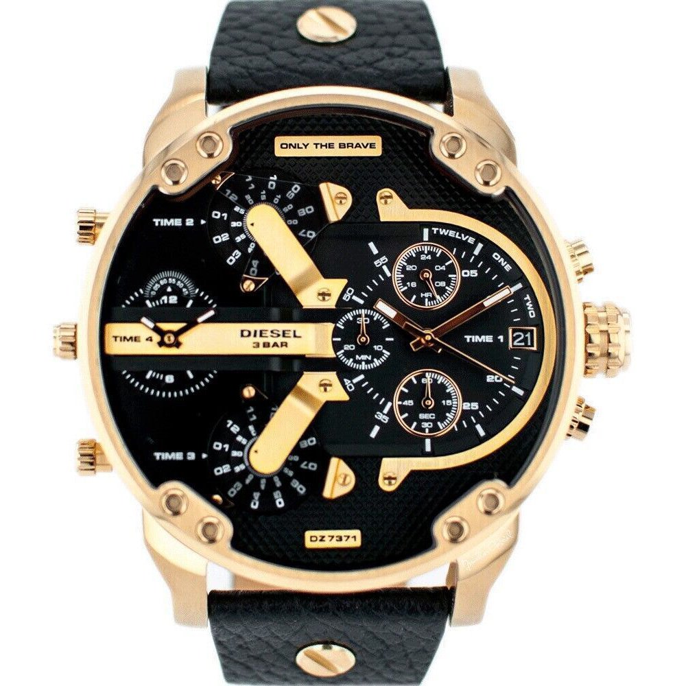Diesel DZ7371 MR Daddy 2.0 Goldgehäuse Herrenuhr Image