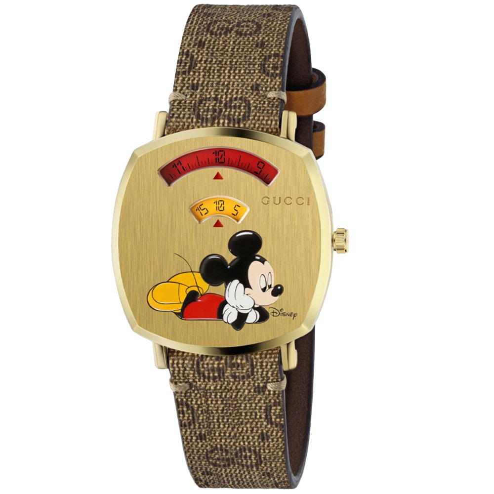 Gucci YA157420 Disney X Gucci Grip Unisex-Uhr 35mm Image