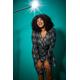Roman Womens Curve Shimmer Stretch Wrap Dress - Silver - Size UK 30-32 | Roman Sale | Discount Designer Brands