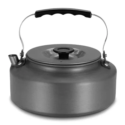 1.6L Portable Water Kettle Water Pot Teapot Coffee Pot Indoor Aluminum Alloy Tea Kettle Outdoor