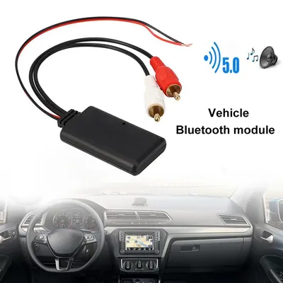 Car Universal Wireless Bluetooth Module Music Adapter Audio Cable Stereo 2RCA Wireless Adapters for