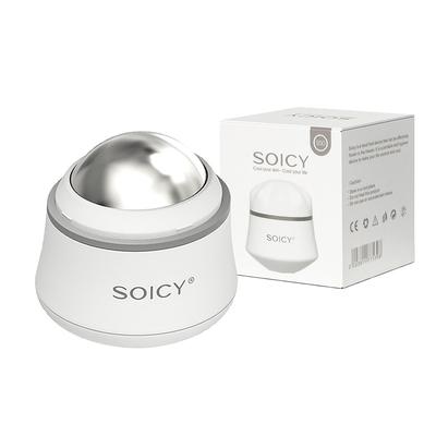 Stainless Steel Ice Roller For Face Rotation Cold Massage Ball Facial Roller for Pain Relief Tighten Skin Pore Shrinking